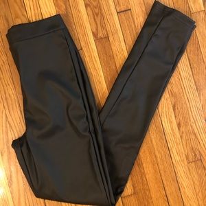 Naked Wardrobe faux leather leggings